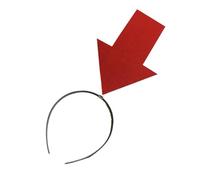 Arrowhead Headband- Humorous Elastic Hairpiece Costume Props, Adjustable Unique Decorative Bands | Silly Party Costume Accessories, Comfortable Long Lasting Comic Head Ornament, Entertainment Stage