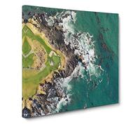 Arrowhead Point Golf Course in California Canvas Print | Gallery Wrapped 30mm Frame Wall Art | 14x14 inches | Ready to Hang | Modern Sport Picture | Living Room Bedroom Lounge Office