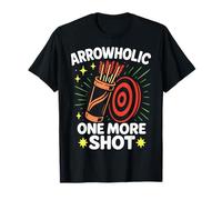 Arrowholic One More Shot Funny Archer T-Shirt