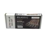 Arroworthy Classic 8820 Professional Paint Brush Set, 5-Piece Box Set, Semi-Oval Angled Long Handle, Soft Blend 5 different sizes