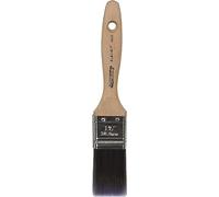 Arroworthy Classic Contractor Flat Beaver Tail Long Handle Brush 1.5" (88301.5)