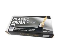 Arroworthy Classic Semi Oval Angled Beaver Tail Paint Brush 3Pk Contains: 1.5",2",2.5"