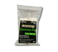 ARROWORTHY Contract 4" Roller Sleeves 3/4" NAP Twin Pack Extra Long Pile