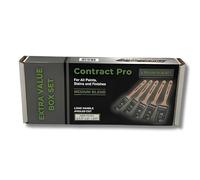 Arroworthy Contractor PRO 5 Pack Angled Paint Brush Box Set Contains 1 x 2.5", 2 x 2" and 2 x 1.5" Brushes