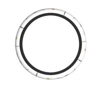 Arrows Feathers Cow Skulls Rustic Steering Wheel Universal Fit for Cars, Trucks, Suvs, Atvs | All-Season Comfort & Eco-Friendly Material