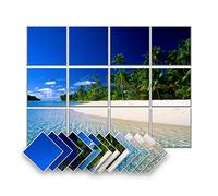Arrowzoom 12 Felt Wall Art Acoustic Panel Display Stylish Decorative Acoustical Tiles Noise Reduction Recording Studio Room Home Treatment Strong Adhesive DIY Nature Design A 35.4x47.2 in AZ1228