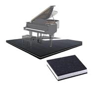 Arrowzoom QuietStep Piano Pad Soundproof 1 Piece - 40 x 40 x 3 cm 3-Layer Acoustic Treatment for Music Studio Room, Office - KK1469
