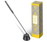 Arroyner Candle Snuffer Wick Extinguisher with Long Handle, Black