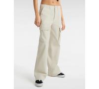 Arroyo Wide Cargo Trousers in Turtledove