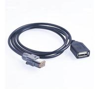 ARRPO Car Aux Audio Input Media Data Wire Plug To USB Adapter Conector, for Suzuki, Subaru Stereo adapter wire