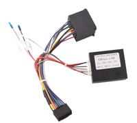 ARRPO Car Radio Stereo Wiring Harness Cable Adapter Android 16pin, for BMW, E46 3 Series E39 5series E53 X5 Stereo adapter wire(With Canbus)
