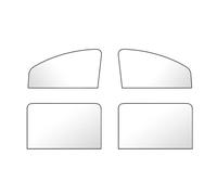 ARRYEDCN 4 Pcs Car Side Window Shades, for Renault Trafic/Vauxhall/Opel Vivaro 2001-2025 Foldable Magnetic Car Sunshades Visor Blind Covers Rear Car Side Window Parts,B