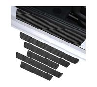 ARRYEDCN 5PCS Car Door Sill Protector, for VW Amarok II Pick-up 2022-2024 Carbon Fiber Tape Anti Scratch Car Door Edge Entry Guards Stickers Inner Accessories