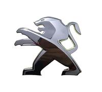 ARRYEDCN Car Emblem Badge, for Peugeot 208 2012-2015 Emblem Badge Replacement Front Grille Tailgate Emblem Car Styling Letters Sign Badge Accessories,A