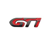 ARRYEDCN Car Emblem Badge, for Peugeot GT GTI 107 108 205 206 207 208 307 407 2008 3008 Emblem Badge Replacement Front Grille Tailgate Emblem Car Styling Letters Sign Badge Accessories,B
