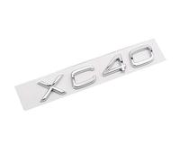 ARRYEDCN Car Emblem Badge, for Volvo XC40 Emblem Badge Replacement Front Grille Tailgate Emblem Car Styling Letters Sign Badge Accessories
