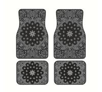 ARRYEDCN Car Floor Mats, for Renault Fluence 2011-2015 Custom Automotive Front Rear Row Carpet Set NonSlip, Floor Matts Accessories,C
