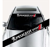 ARRYEDCN Car windscreen sun strip, for Peugeot 2008 206 207 3008 301 307 308 Sticker Car Front Rear Window Windshield banner sunstrip Self-Adhesive Windscreen Sun Strip Sticker