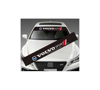 ARRYEDCN Car windscreen sun strip, for Volvo XC40 XC60 XC90 XC70 S60 S80 S90 C30 V70 V90 Sticker Car Front Rear Window Windshield banner sunstrip Self-Adhesive Windscreen Sun Strip Sticker