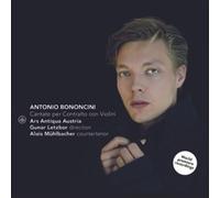 Ars Antiqua Austria - Bononcini Cantate per Contralto con Violini - CD - P4z