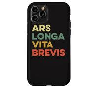 Ars Longa Vita Brevis Funny Artist Art Latin Phrase Theatre Case for iPhone 11 Pro