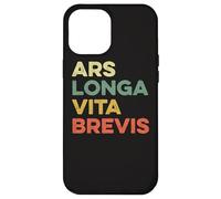 Ars Longa Vita Brevis Funny Artist Art Latin Phrase Theatre Case for iPhone 12 Pro Max