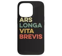 Ars Longa Vita Brevis Funny Artist Art Latin Phrase Theatre Case for iPhone 13 Pro