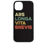Ars Longa Vita Brevis Funny Artist Art Latin Phrase Theatre Case for iPhone 14 Plus