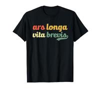 Ars Longa Vita Brevis Funny Artist Day Art Fan Latin Phrase T-Shirt