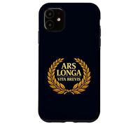 Ars Longa Vita Brevis Latin Philosophy Laurel Case for iPhone 11