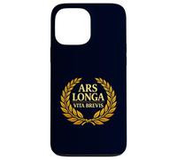 Ars Longa Vita Brevis Latin Philosophy Laurel Case for iPhone 13 Pro Max
