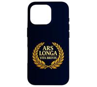 Ars Longa Vita Brevis Latin Philosophy Laurel Case for iPhone 16 Pro