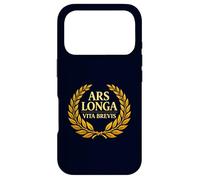 Ars Longa Vita Brevis Latin Philosophy Laurel Case for iPhone 17 Pro