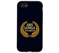 Ars Longa Vita Brevis Latin Philosophy Laurel Case for iPhone SE (2020) / 7/8
