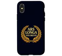 Ars Longa Vita Brevis Latin Philosophy Laurel Case for iPhone X/XS