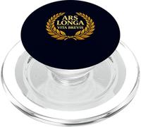 Ars Longa Vita Brevis Latin Philosophy Laurel PopSockets PopGrip for MagSafe