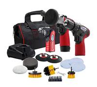 ARS1212-K6GL G12 Lithium-Ion 12V (10.8V) Cordless Polisher & Drill Valet Power Tool Combo Kit | Car Polisher, Buffer Machine, Car Detailing Kit with Accessories, Battery & Charger