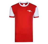 Arsenal 1971 Retro Football Shirt Red/White Small Cotton