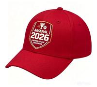 Arsenal 2026 Champions Cotton Baseball Cap - Tribute Adjustable Dad Hat with Embroidered Champions 2026" for Adult Unisex
