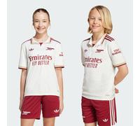 adidas Arsenal Third Shirt 2025 2026 Juniors 7-8 Years White