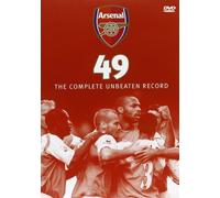 Arsenal FC 49 - The Complete Unbeaten Record DVD (2004) Arsenal FC cert E - Region 2