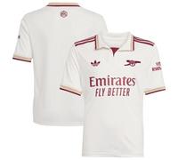 Arsenal adidas Football Third Shirt Jersey Youth 2025-26 White