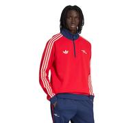 Arsenal adidas Originals Half Zip Top - Red