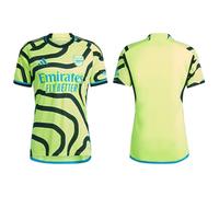 adidas Arsenal FC 2023/24 Away Shirt - Team Solar Yellow 2 - Mens L