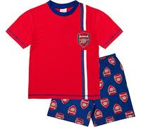 Arsenal F.C. Boys Pyjamas, Cotton AFC Pjs, Official Football Pyjamas for Kids (5-6 Years, 5_years) Red