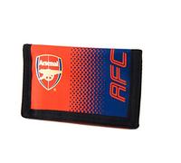 Arsenal F.C. Nylon Wallet Official Merchandise, Red