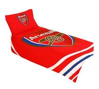 Arsenal F.C. 'Pulse' Reversible Single Duvet Quilt Cover Set