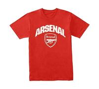 Arsenal F.C. Red Club Crest T-Shirt - M