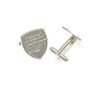 Arsenal F.C. Silver Plated Cufflinks CR Official Merchandise