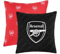 Arsenal F.C. Square Cushion Covers, 39 x 39cm Bed, Sofa Cushion Cover Pack of 2 - Arsenal Gifts